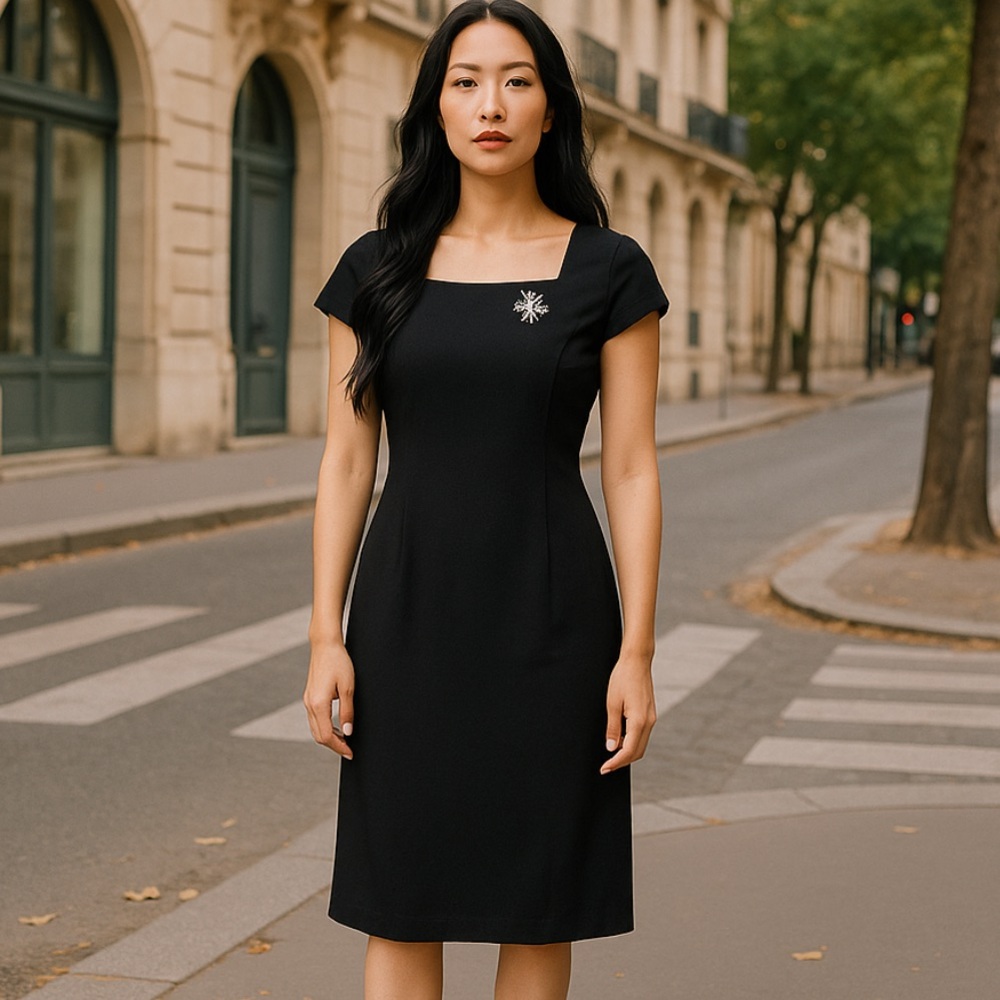 Banana Republic gorgeous little black dress for just about any occasion! Nwot!